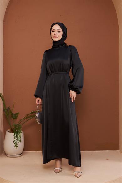Nisan Evening Dress - Black