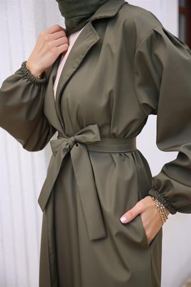 Oversize Trench Coat - Khaki