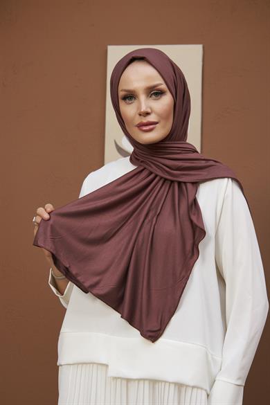 Combed Cotton Shawl - Copper