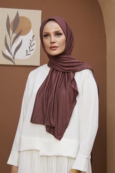 Combed Cotton Shawl - Copper