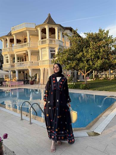 Rabia Elbise - Lacivert