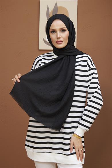 Colored Sweatshirt - Black