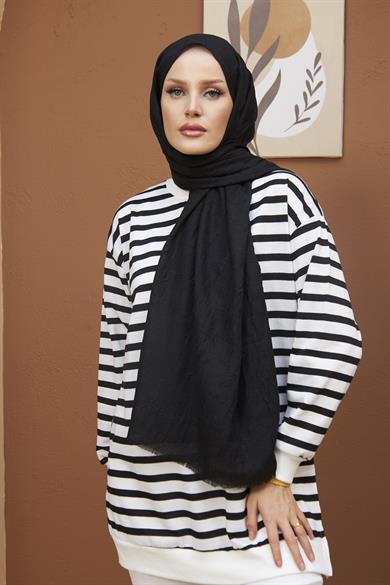 Colored Sweatshirt - Black