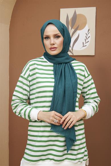 Colored Sweatshirt - Green