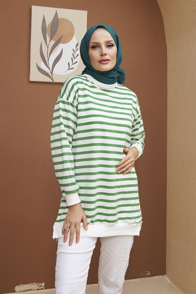 Colored Sweatshirt - Green