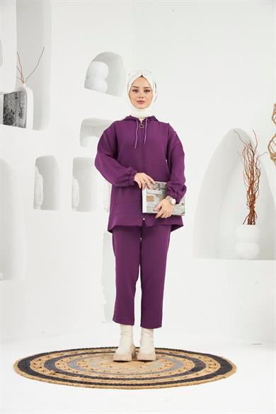 Reyhan Double Set - Purple