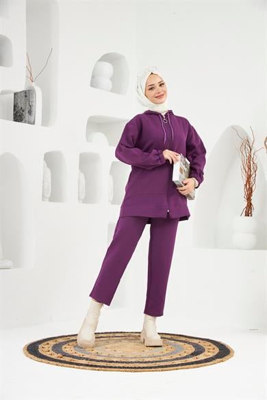 Reyhan Double Set - Purple