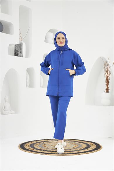 Reyhan Double Set - Saks Blue