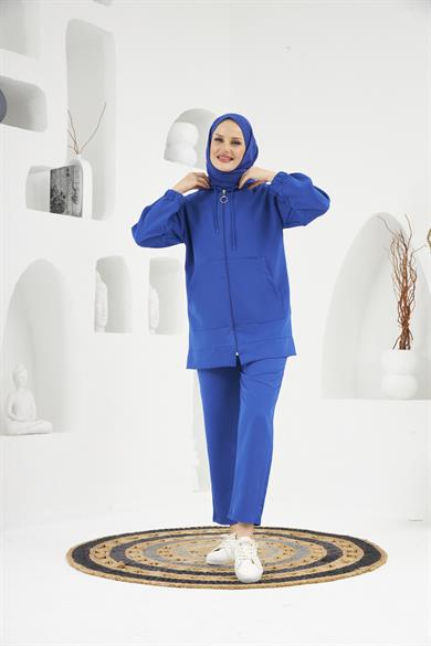 Reyhan Double Set - Saks Blue