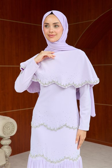 Sadem Tasarım Abiye - Lila
