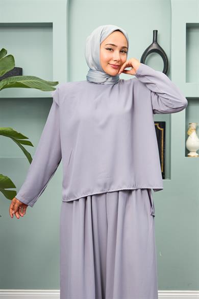 Casual Double Suit - Gray