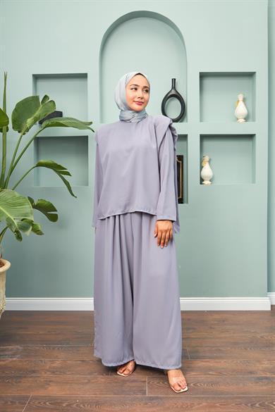 Casual Double Suit - Gray