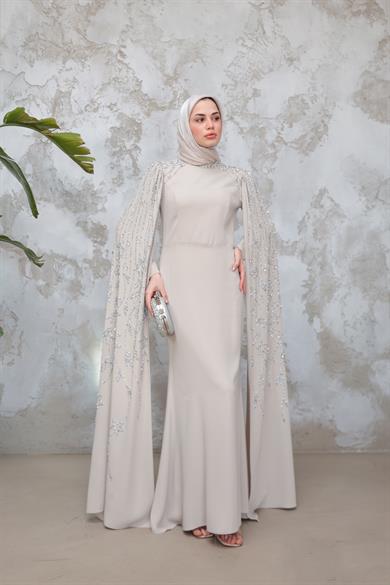 Sarah Tesettür Abiye - Vizon