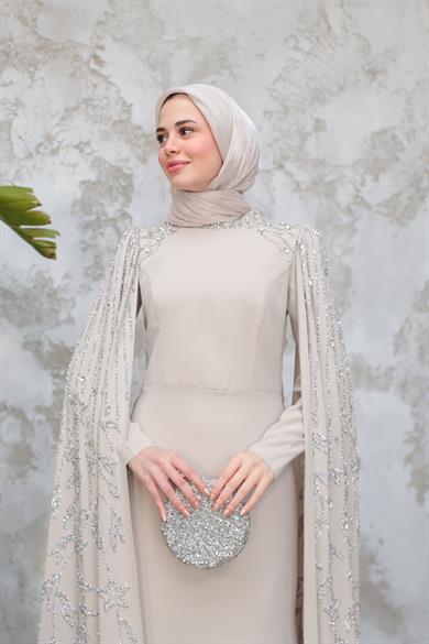 Sarah Tesettür Abiye - Vizon