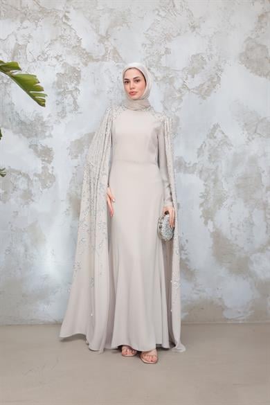 Sarah Tesettür Abiye - Vizon