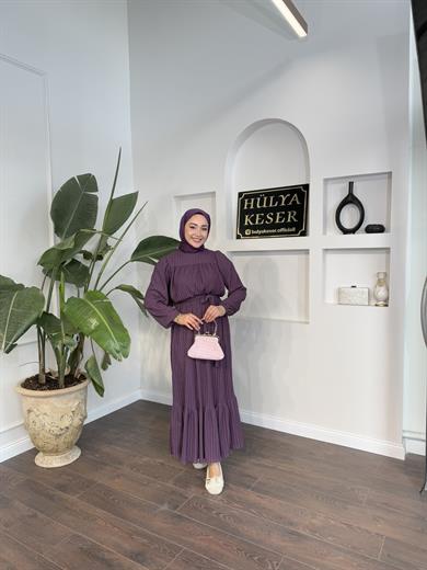 Seçil Elbise - Lila