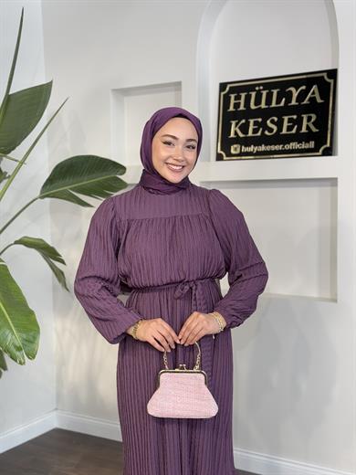 Seçil Elbise - Lila