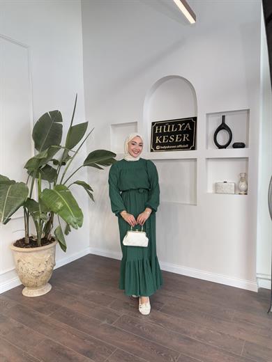 Seçil Elbise - Yeşil