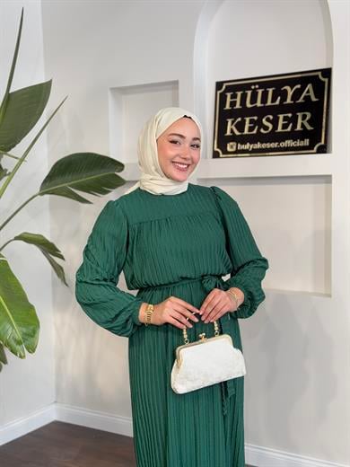 Seçil Elbise - Yeşil