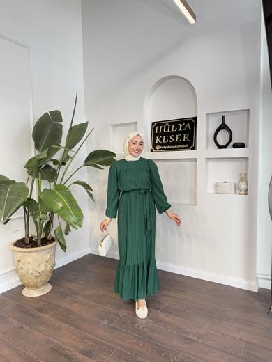 Seçil Elbise - Yeşil