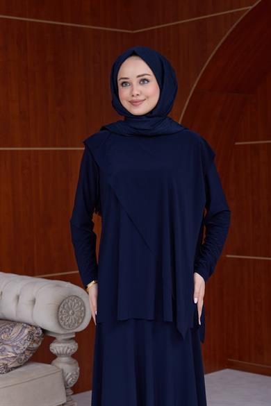 Seher Sandy Etekli Takım - Lacivert