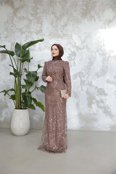 Şermin Abiye - Kahverengi