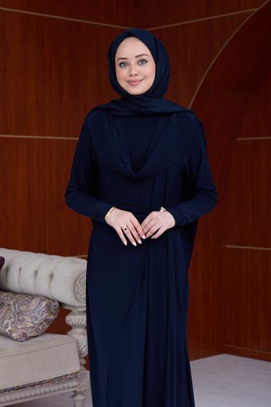 Sevgi Sandy Elbise - Saks Mavi