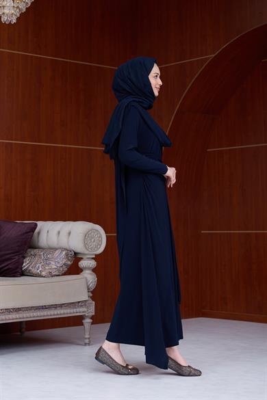 Sevgi Sandy Elbise - Saks Mavi
