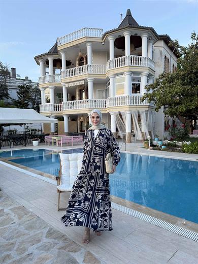 Şeyma Elbise - Lacivert