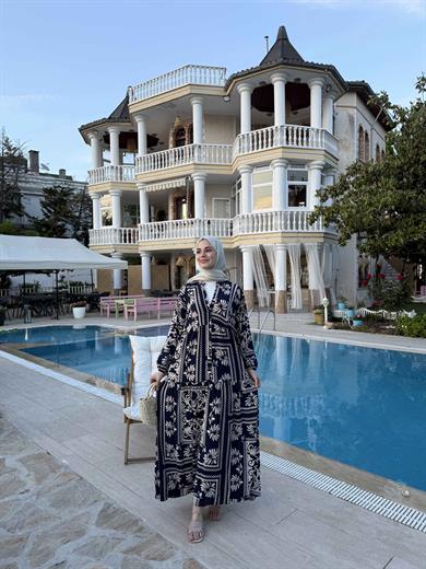 Şeyma Elbise - Lacivert