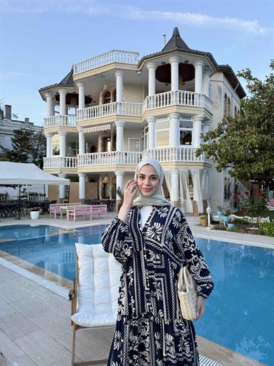 Şeyma Elbise - Lacivert