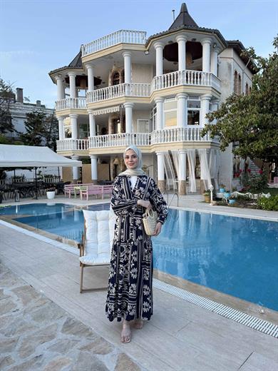 Şeyma Elbise - Lacivert