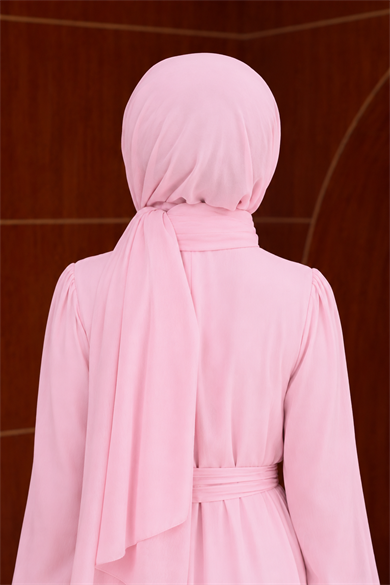 Şifon Şal - Pembe