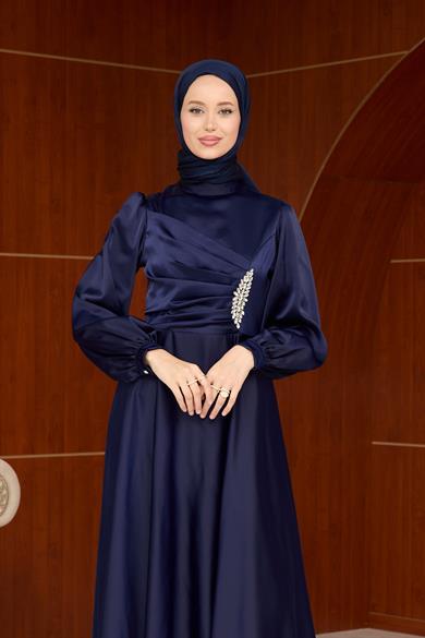 Simla Abiye - Lacivert