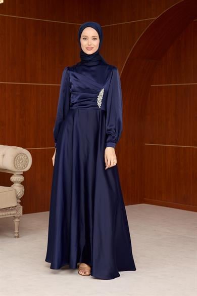 Simla Abiye - Lacivert