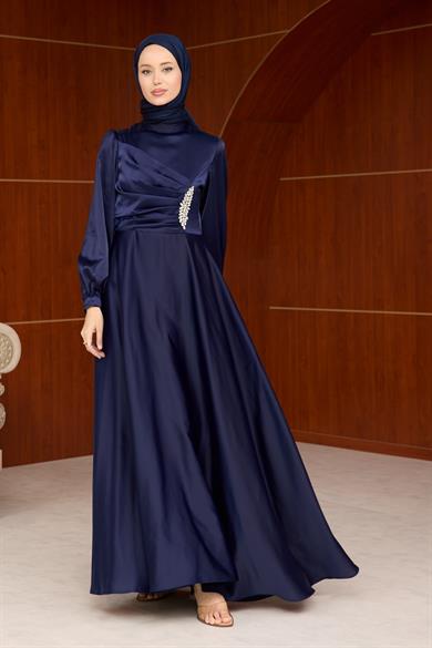 Simla Abiye - Lacivert