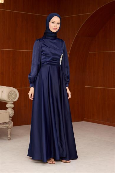 Simla Abiye - Lacivert