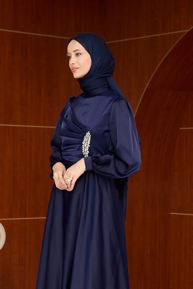 Simla Abiye - Lacivert