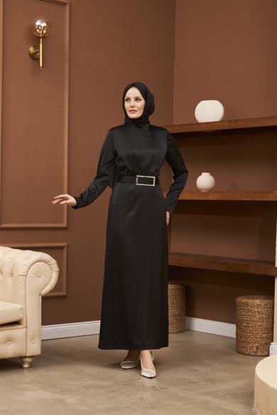 Talya Evening Dress - Black