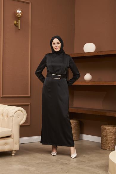 Talya Evening Dress - Black