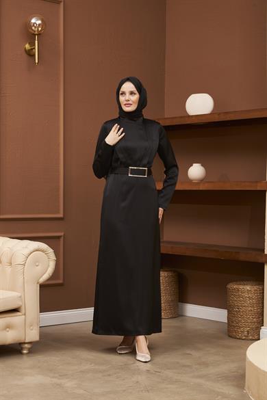 Talya Evening Dress - Black