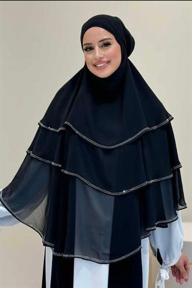 Taş İşleme Sufle - Siyah