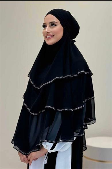 Taş İşleme Sufle - Siyah