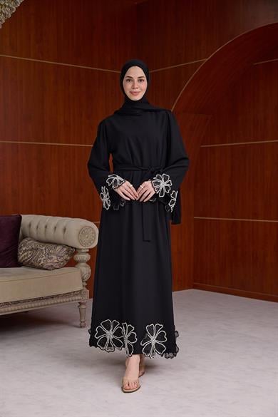 Tasarım Davet Elbisesi - Siyah