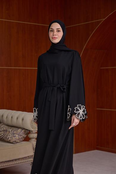 Tasarım Davet Elbisesi - Siyah