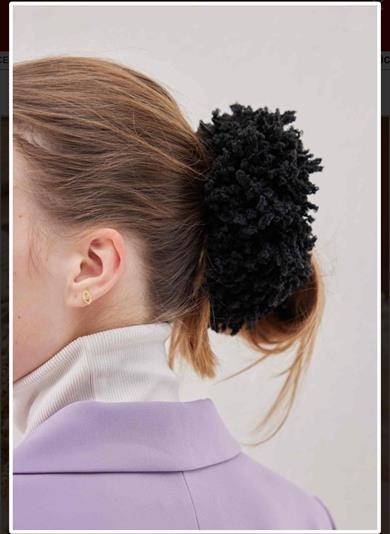 Topuz Tokası - Siyah