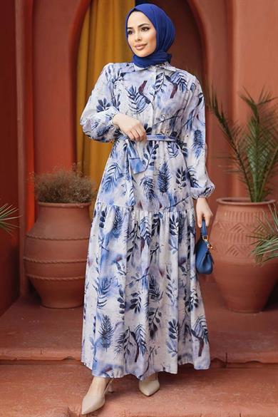 Tuana Dress - Blue