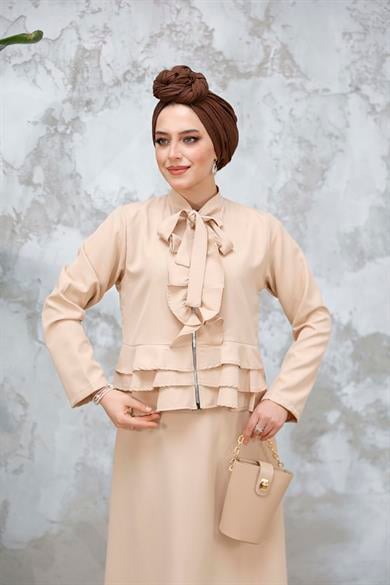 Umay Etekli Takım - Bej