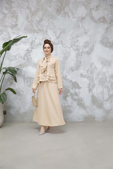 Umay Etekli Takım - Bej