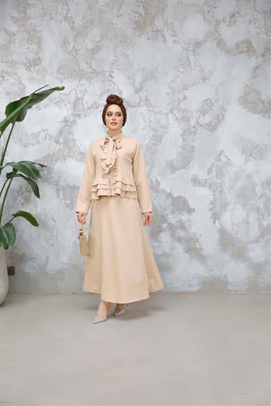 Umay Etekli Takım - Bej